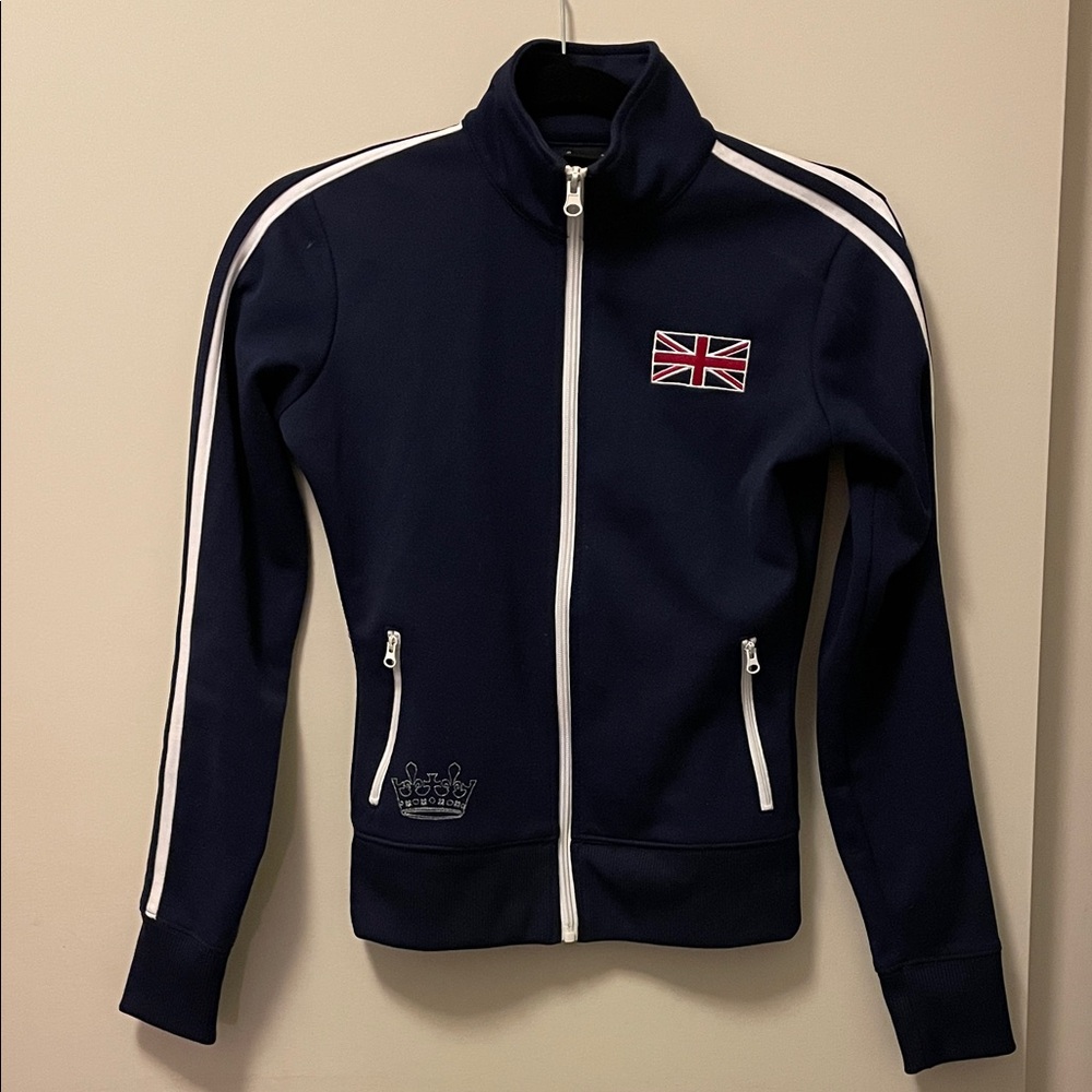 Navy Blue Women's Track Jacket
